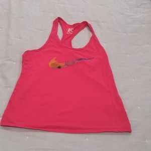 Nike Racerback Tank Top Watercolor